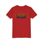 Detroit Haunted City Youth Tee — Halloween Monster Pumpkin Graphic