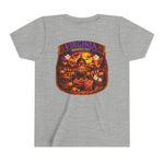 Virginia Haunted City Youth Tee — Halloween Pumpkin Ghosts Tee