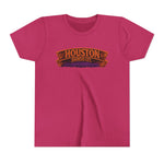 Youth Tee - Houston Haunted City Pumpkin Astronaut Halloween Shirt