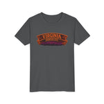 Virginia Haunted City Youth Tee — Halloween Pumpkin Ghosts Tee