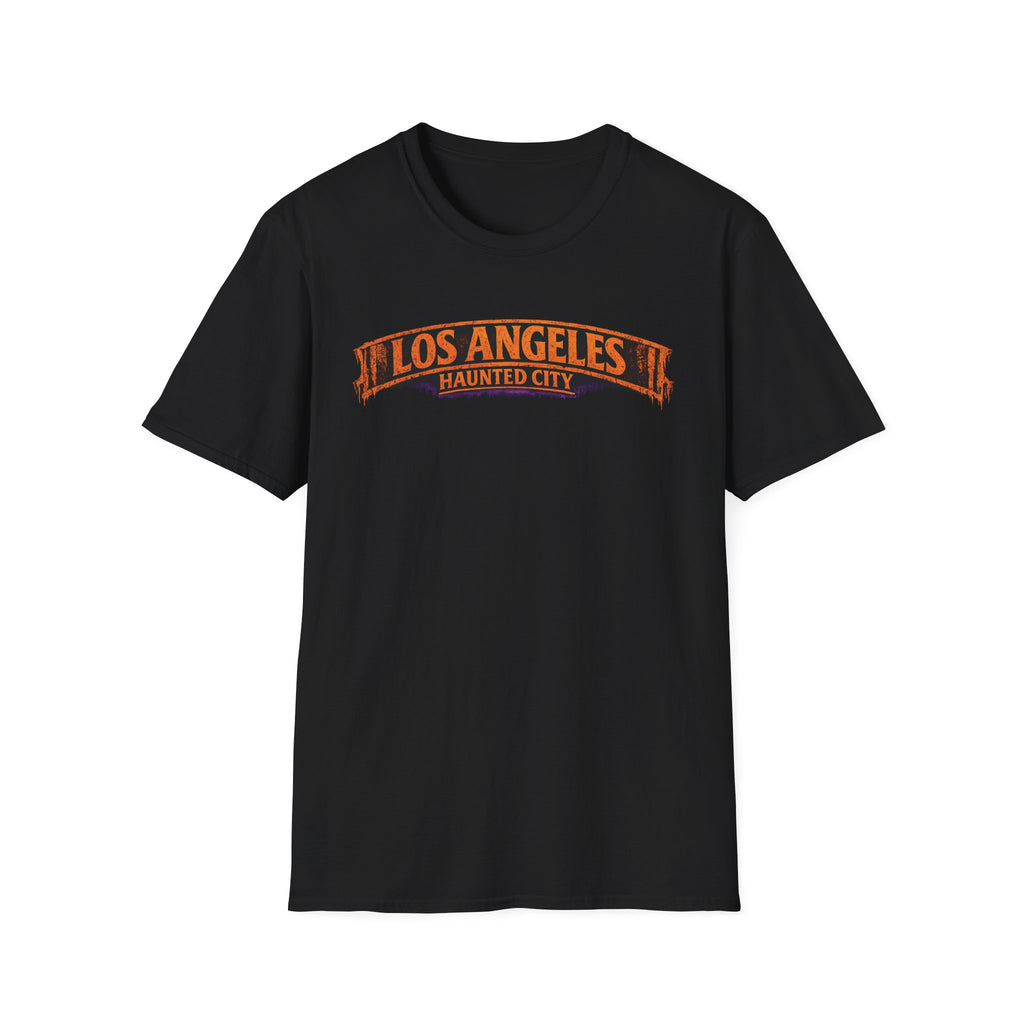 Los Angeles Haunted City T-Shirt — Retro Spooky Tour Tee