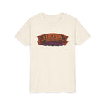 Virginia Haunted City Youth Tee — Halloween Pumpkin Ghosts Tee