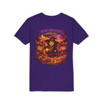 Youth Tee - New Orleans Haunted City Witch Design