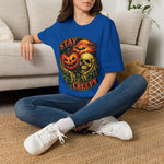 Stay Creepy Halloween T-Shirt — Vintage Pumpkin & Skull Spooky Tee