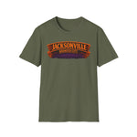 Jacksonville Haunted City T-Shirt — Vintage Horror Tour Tee