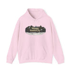 Miami Haunted City Hoodie — Vintage Haunted House Graphic Pullover