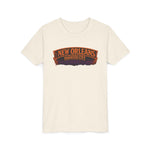 Youth Tee - New Orleans Haunted City Witch Design