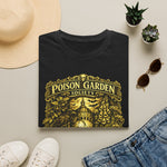 Poison Garden Society T-Shirt — Gothic Skull Botanical Tee