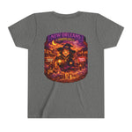 Youth Tee - New Orleans Haunted City Witch Design