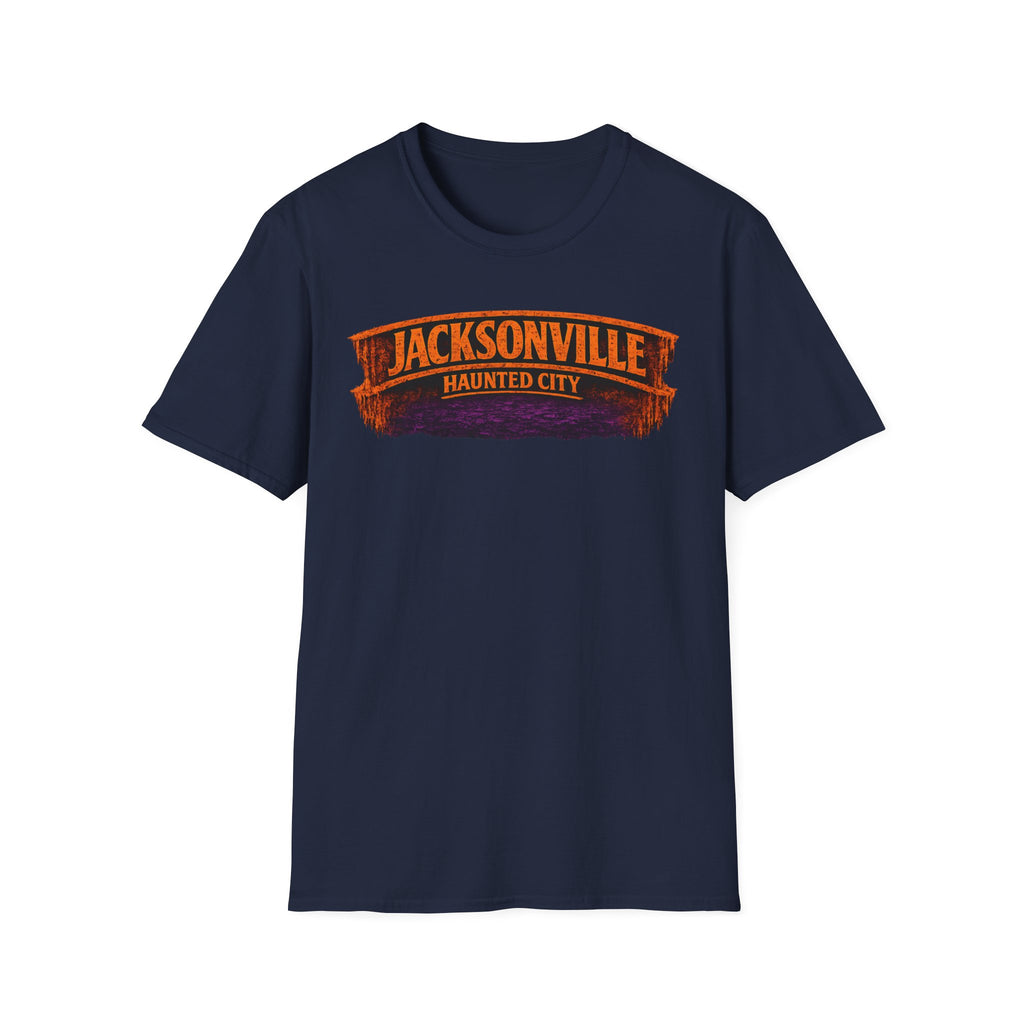 Jacksonville Haunted City T-Shirt — Vintage Horror Tour Tee