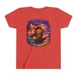 Miami Haunted City Youth Tee – Pumpkin Jack-O'-Lantern Halloween Shirt