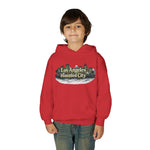 Los Angeles Haunted City Youth Hoodie — Spooky Cityscape Pullover