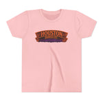 Youth Tee - Houston Haunted City Pumpkin Astronaut Halloween Shirt