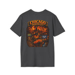 Chicago Haunted City T-Shirt — Vintage Halloween Skyline Tee