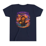 Miami Haunted City Youth Tee – Pumpkin Jack-O'-Lantern Halloween Shirt