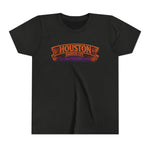 Youth Tee - Houston Haunted City Pumpkin Astronaut Halloween Shirt