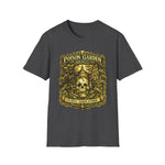 Poison Garden Society T-Shirt — Gothic Skull Botanical Tee