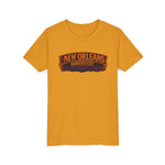 Youth Tee - New Orleans Haunted City Witch Design