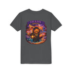 Miami Haunted City Youth Tee – Pumpkin Jack-O'-Lantern Halloween Shirt
