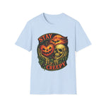 Stay Creepy Halloween T-Shirt — Vintage Pumpkin & Skull Spooky Tee