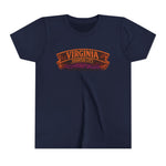 Virginia Haunted City Youth Tee — Halloween Pumpkin Ghosts Tee