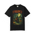 Salem Haunted City T-Shirt — Spooky Witch & Jack-O'-Lantern Halloween Tee