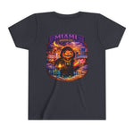 Miami Haunted City Youth Tee – Pumpkin Jack-O'-Lantern Halloween Shirt
