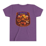 Virginia Haunted City Youth Tee — Halloween Pumpkin Ghosts Tee