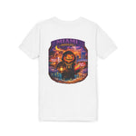 Miami Haunted City Youth Tee – Pumpkin Jack-O'-Lantern Halloween Shirt