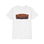 Youth Tee - New Orleans Haunted City Witch Design