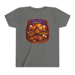 Virginia Haunted City Youth Tee — Halloween Pumpkin Ghosts Tee