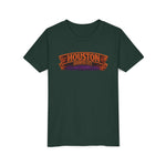 Youth Tee - Houston Haunted City Pumpkin Astronaut Halloween Shirt