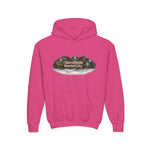 Sacramento Haunted City Youth Hoodie – Spooky Vintage Ghost Graphic