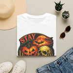 Stay Creepy Halloween T-Shirt — Vintage Pumpkin & Skull Spooky Tee