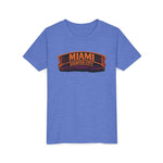 Miami Haunted City Youth Tee – Pumpkin Jack-O'-Lantern Halloween Shirt