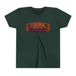 Virginia Haunted City Youth Tee — Halloween Pumpkin Ghosts Tee