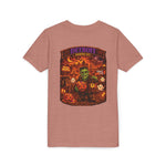 Detroit Haunted City Youth Tee — Halloween Monster Pumpkin Graphic