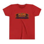 Miami Haunted City Youth Tee – Pumpkin Jack-O'-Lantern Halloween Shirt