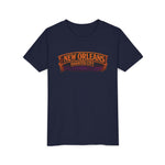 Youth Tee - New Orleans Haunted City Witch Design