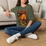 New York Haunted City T-Shirt — Spooky Skyline Graphic Tee