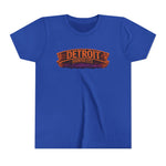 Detroit Haunted City Youth Tee — Halloween Monster Pumpkin Graphic