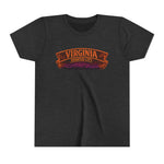 Virginia Haunted City Youth Tee — Halloween Pumpkin Ghosts Tee