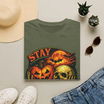 Stay Creepy Halloween T-Shirt — Vintage Pumpkin & Skull Spooky Tee