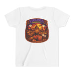Virginia Haunted City Youth Tee — Halloween Pumpkin Ghosts Tee