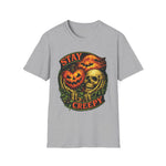 Stay Creepy Halloween T-Shirt — Vintage Pumpkin & Skull Spooky Tee
