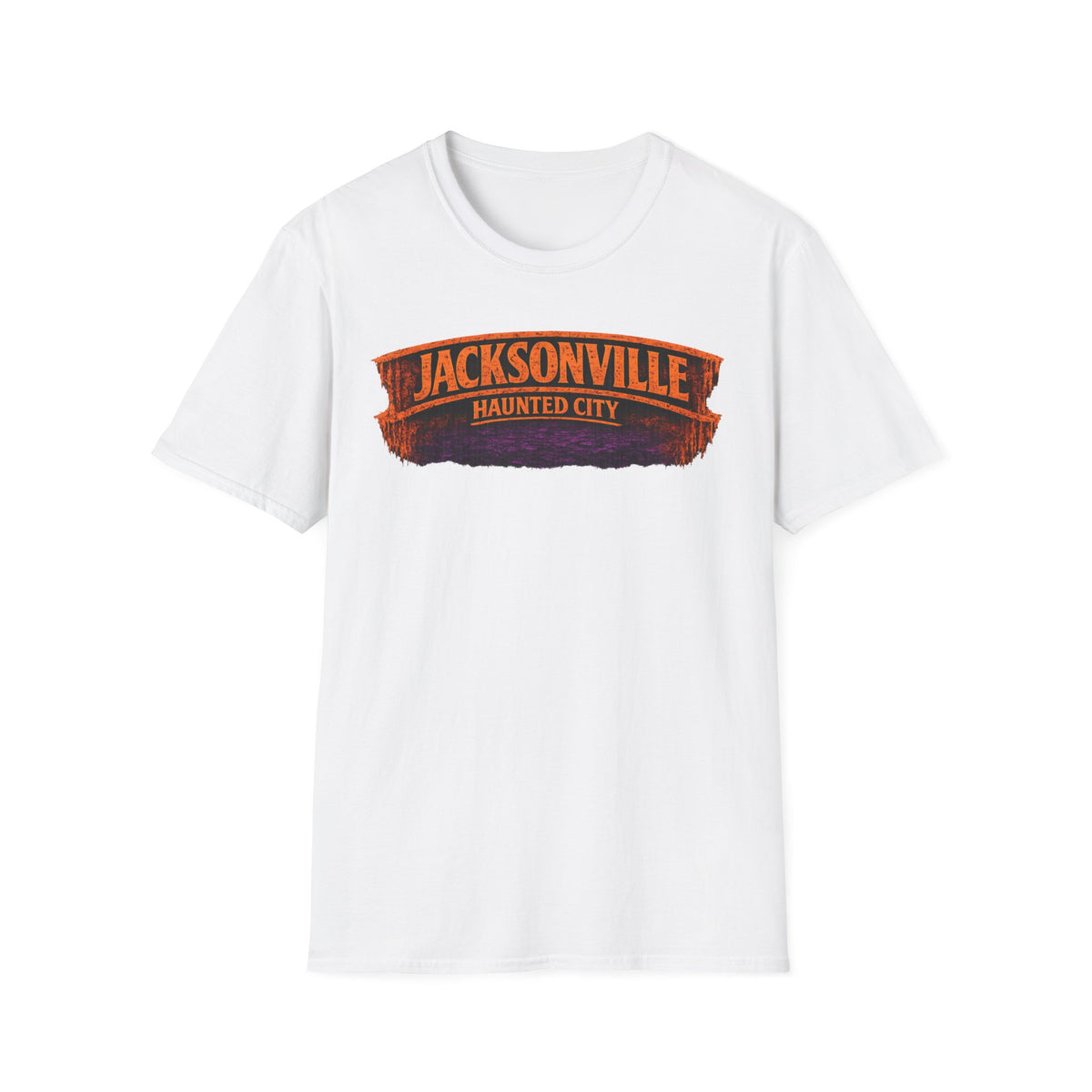 Jacksonville Haunted City T-Shirt — Vintage Horror Tour Tee