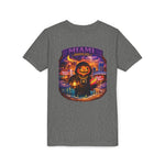 Miami Haunted City Youth Tee – Pumpkin Jack-O'-Lantern Halloween Shirt