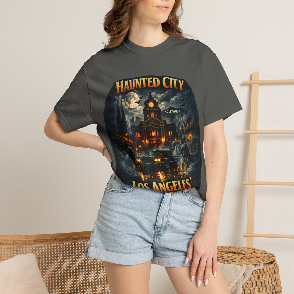 Haunted City Los Angeles T-Shirt — Vintage Haunted Mansion Graphic Tee