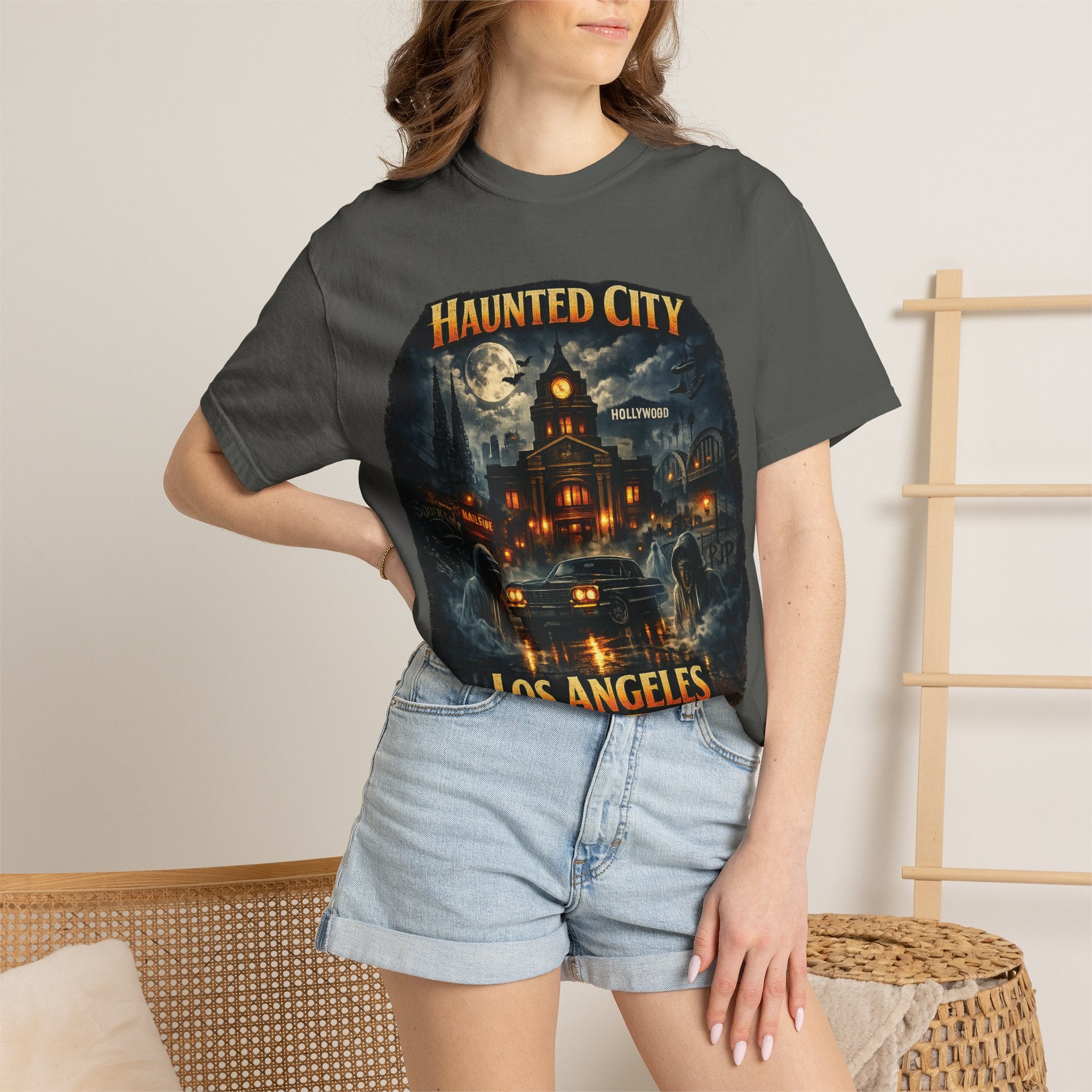 Haunted City Los Angeles T-Shirt — Vintage Haunted Mansion Graphic Tee
