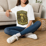 Poison Garden Society T-Shirt — Gothic Skull Botanical Tee